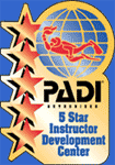 PADI 5 Star Instructor Development Center