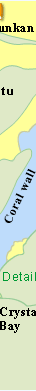 Map of Nusa Penida & Nusa Lembongan