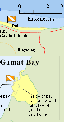Map of Nusa Penida & Nusa Lembongan