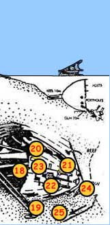 Map of Wreck Site
