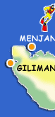 Map of Bali