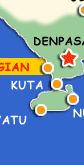 Map of Bali