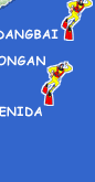 Map of Bali